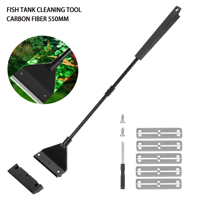 Marine Aquarium Glass Cleaner - Aquarium Cleaning Tool Fish Tank Flat