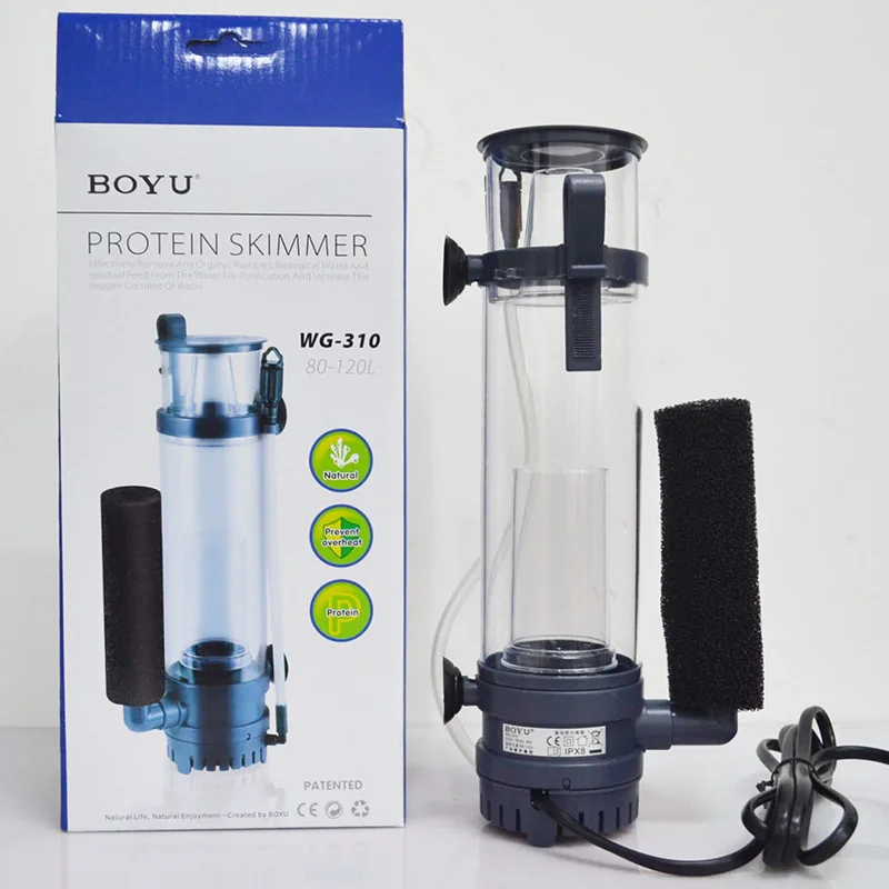 Marine Aquarium Aquascape - 6W/8W BOYU Protein Skimmer Filter Hanging