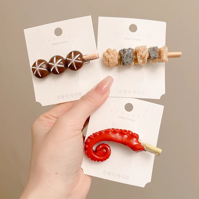Women Simulated Food Hair Clip - огляд і ціна Marine Salt Mix