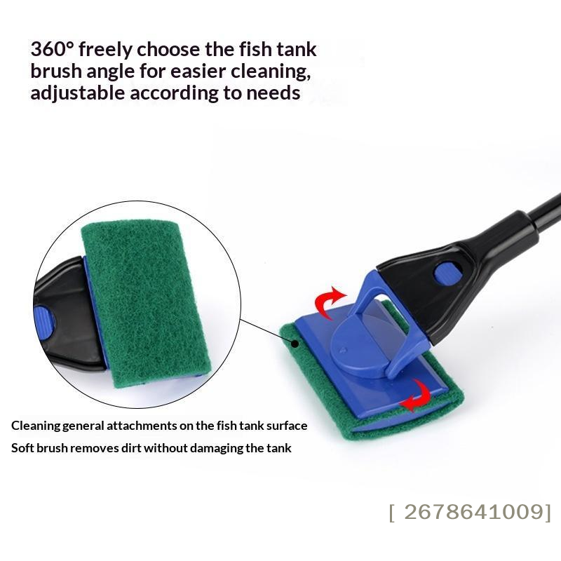 ⚑Fish Tank Glass Cleaning Brus - огляд і ціна Marine Aquarium Glass Cleaner