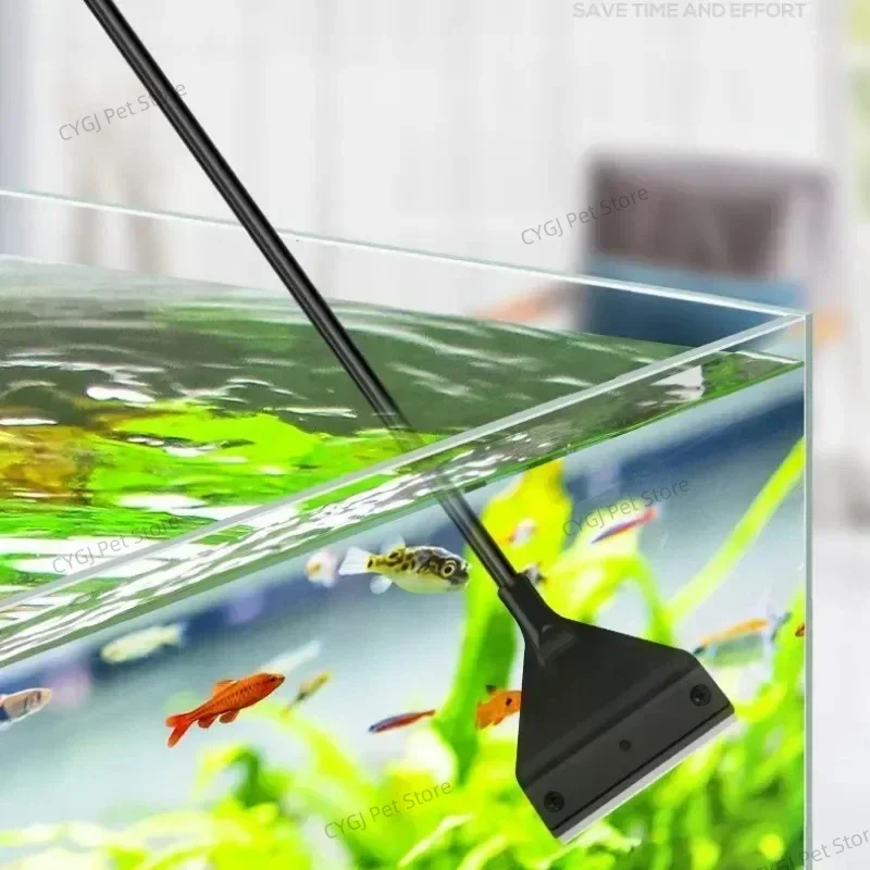 Fish Tank Cleaning Tool Flat S - огляд і ціна Marine Aquarium Glass Cleaner