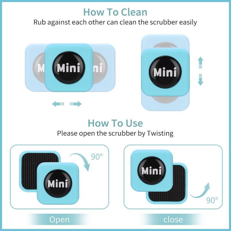 1PC Mini Aquarium Glass Cleane - огляд і ціна Marine Aquarium Glass Cleaner