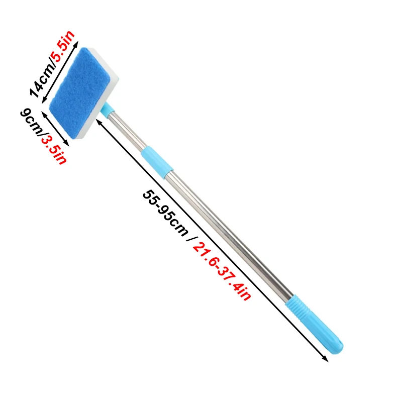 180° Adjust 55-95cm Telescopic - огляд і ціна Marine Aquarium Glass Cleaner