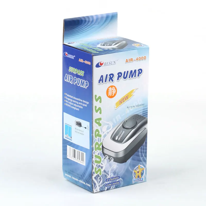 Silent Aquarium Air Pump Fish  - огляд і ціна Marine Aquarium Aquascape