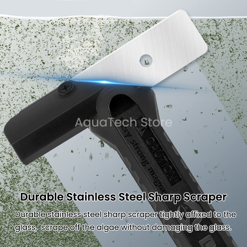 Magnetic Aquarium Fish Tank Gl - огляд і ціна Marine Aquarium Glass Cleaner