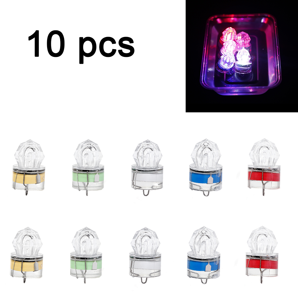 10 pcs LED Fishing Lamp Underw - огляд і ціна Marine Aquarium Led