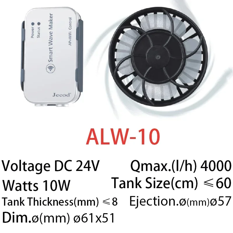 Jebao Jecod New ALW Series WIF - огляд і ціна Powerhead Wave Maker