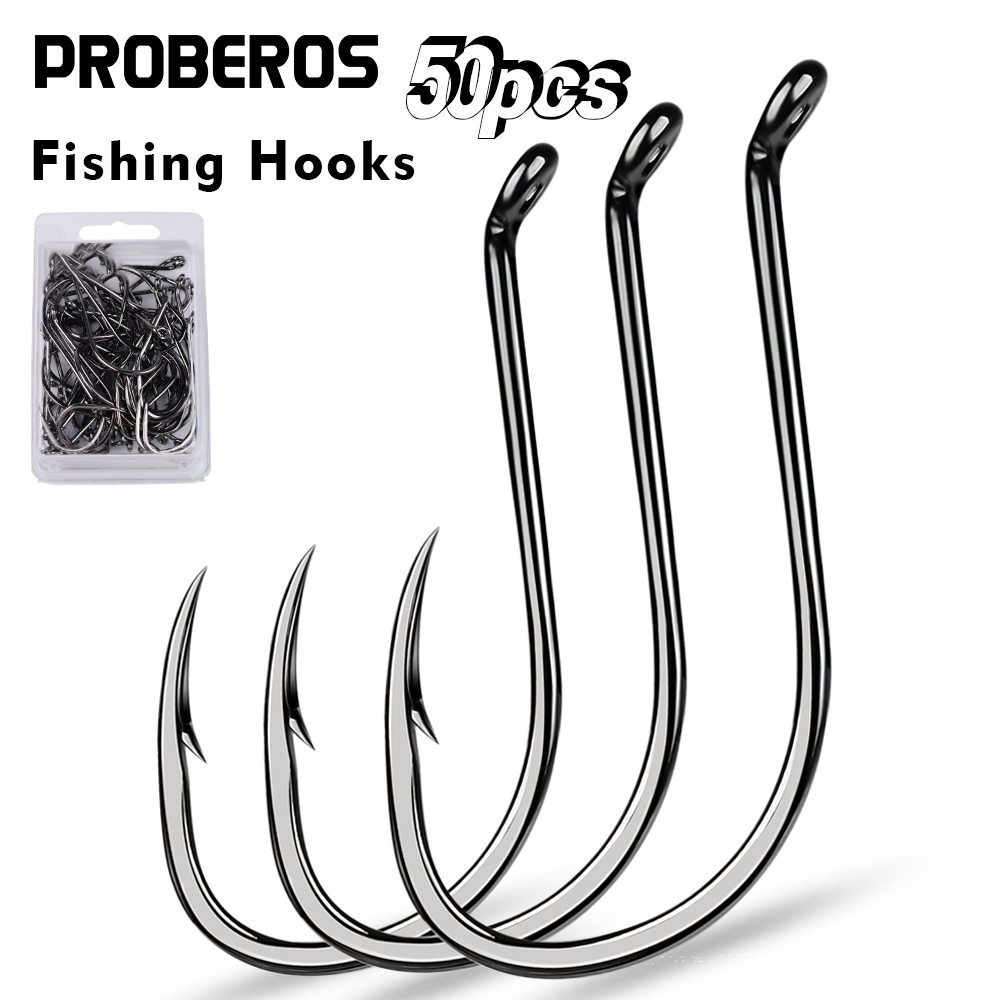 PROBEROS 50pcs Barbed Fishing  - огляд і ціна Marine Salt Mix