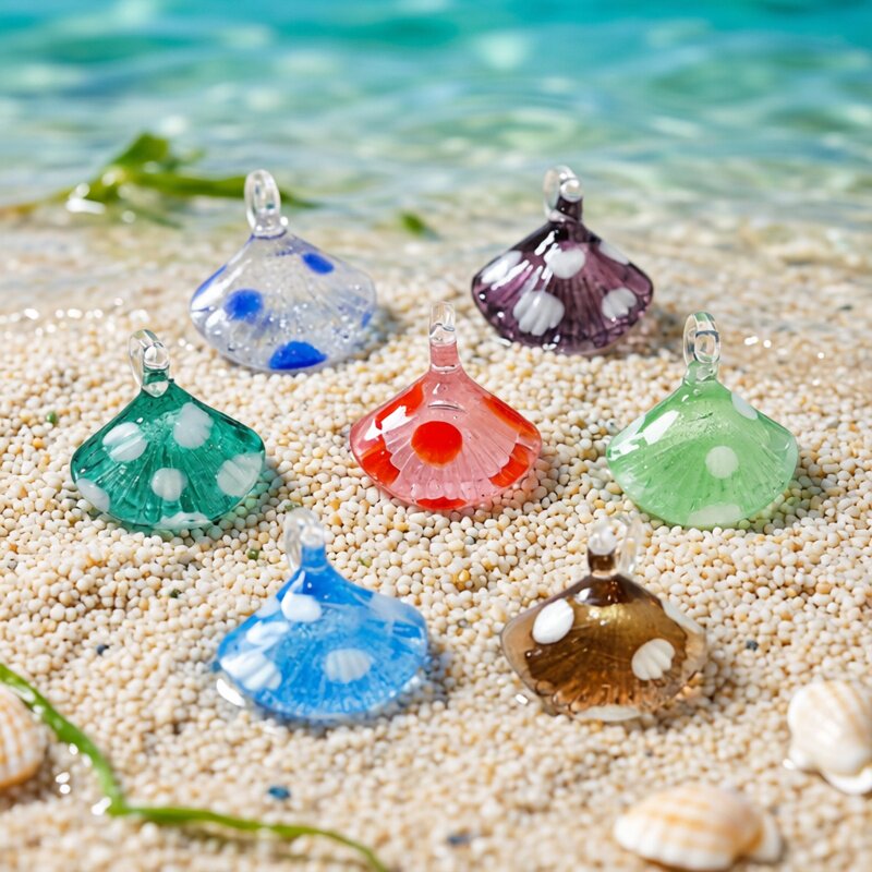 Colorful Mini Sea Shell Charm  - огляд і ціна Marine Aquarium Aquascape
