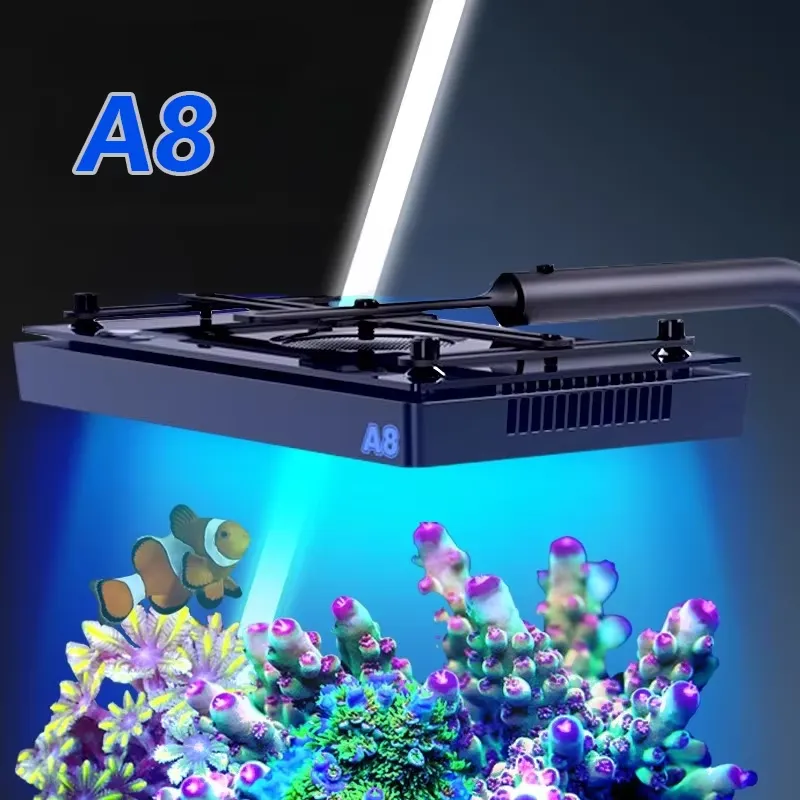 A8SE II Max Blue 240W WiFi App - огляд і ціна Marine Aquarium Led
