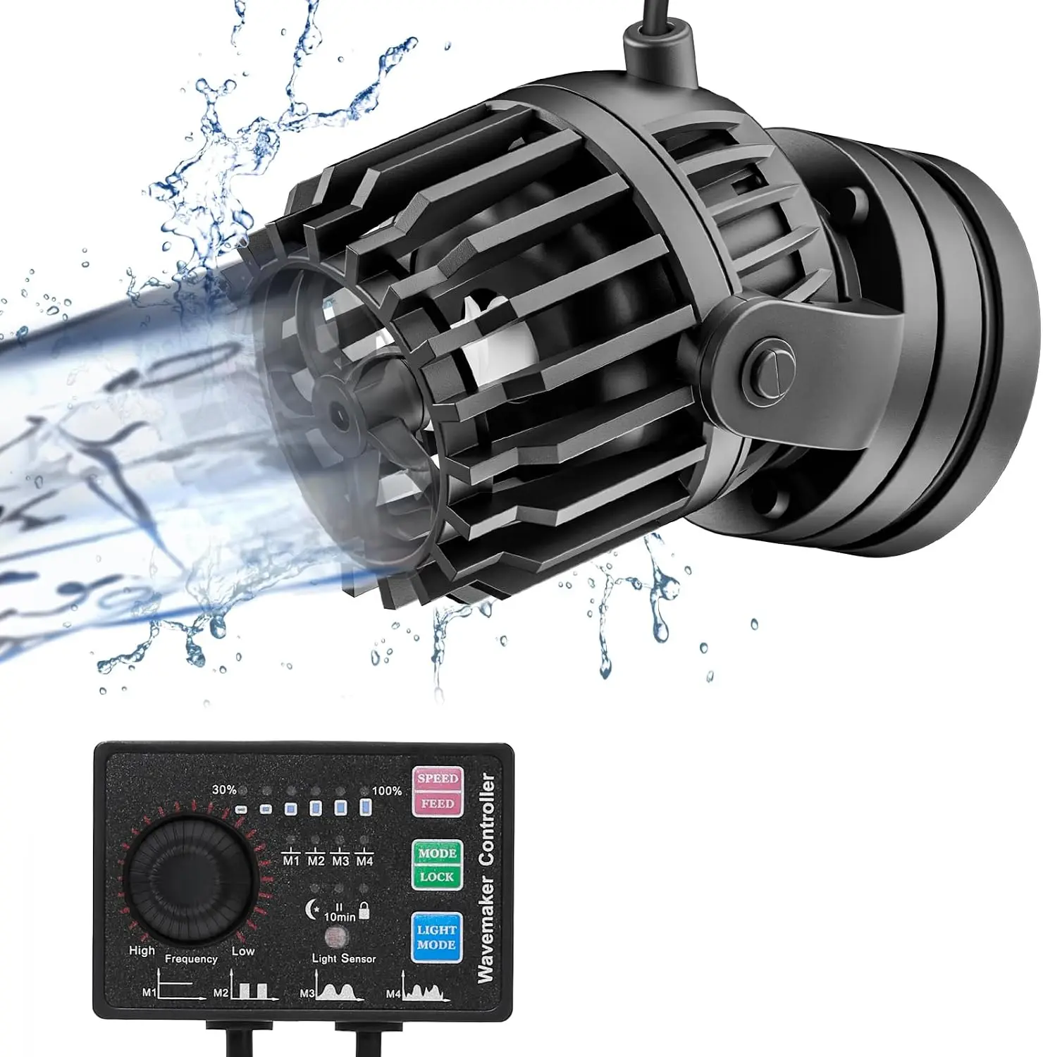 Aquarium Wave Maker Adjustable - огляд і ціна Powerhead Wave Maker
