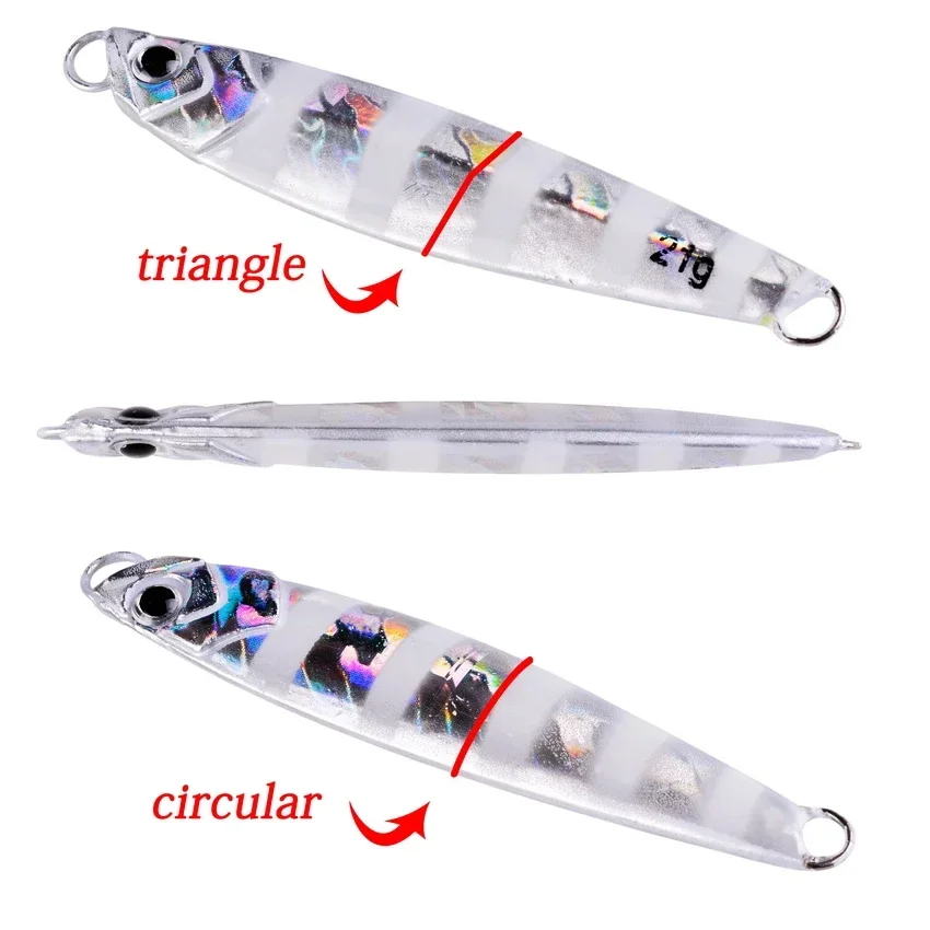 22PCS Metal Cast Jig Spoon Fih - огляд і ціна Marine Salt Mix